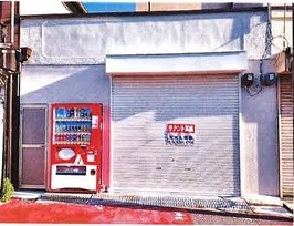 貸店舗・事務所　東大阪市 長堂２丁目　広さ約１４坪　長堂２丁目貸店舗・倉庫 外観