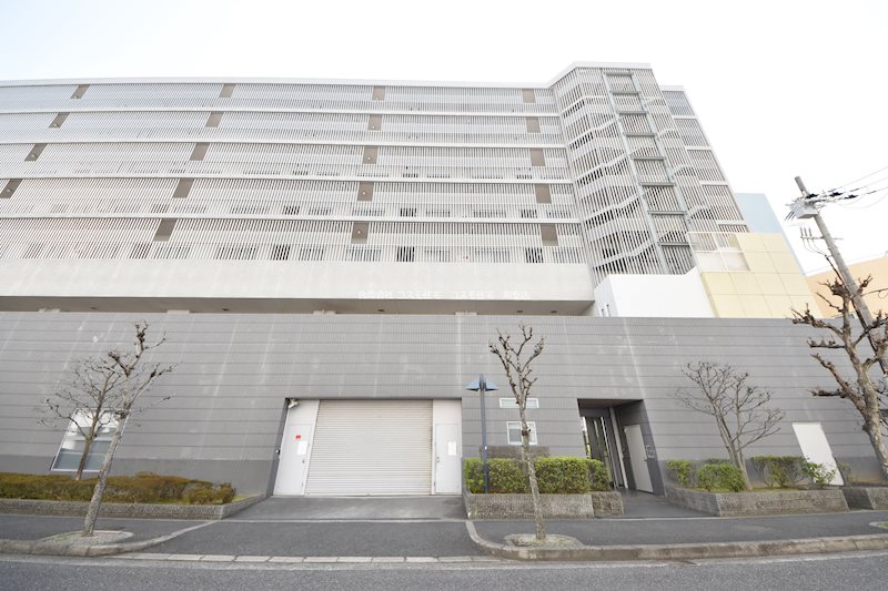 貸事務所　八尾市　若林町１丁目　広さ約１０坪　八尾南ガーデンテラス ベランダ