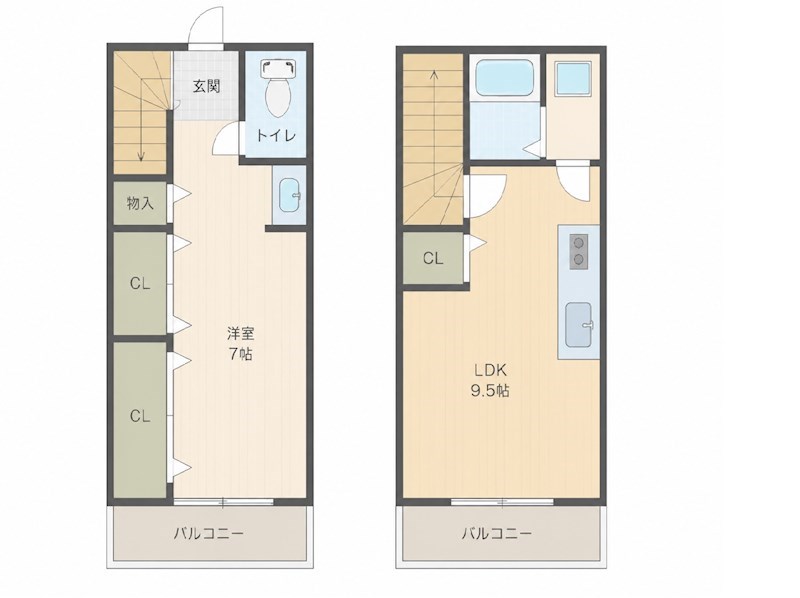 マンションコトブキ 間取り