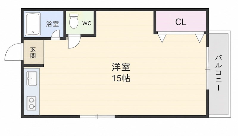 大宮マンション 間取り