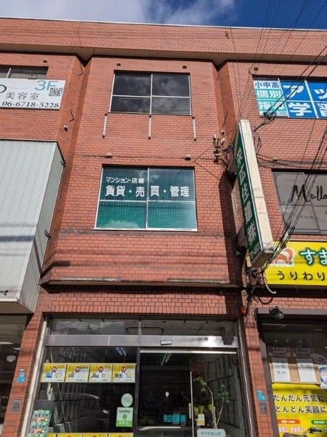 貸店舗・事務所　大阪市平野区 喜連２丁目　広さ約１４坪　トイレあり　エアコンあり　喜連共同ビル その他