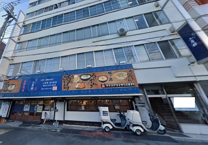 貸店舗・事務所　東大阪市 高井田元町２丁目　広さ約５３坪　エイシン長栄寺ビル 外観