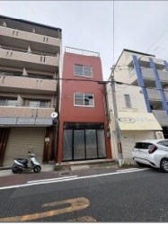 貸店舗・事務所　東大阪市 小若江４丁目　広さ延べ約３０坪　長瀬店舗 外観