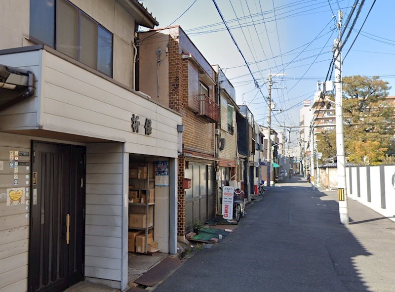 貸店舗・事務所　東大阪市 足代３丁目　広さ延べ約１８坪　近隣商業地域　貸テラス 東大阪市足代 リビング