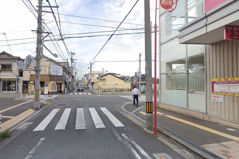 貸店舗・事務所　東大阪市 御厨栄町２丁目　広さ約１２坪　お好み焼き屋居抜き　赤松店舗 キッチン