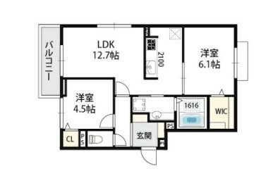 ヴィブレウーノ 間取り