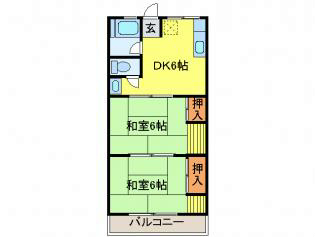 第2ハイマート  間取り