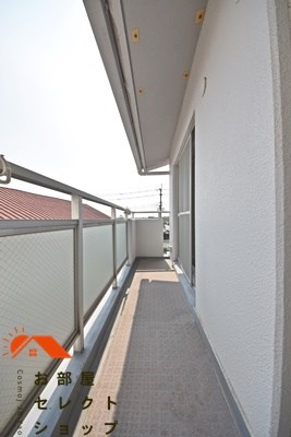 久宝寺西田マンション ベランダ