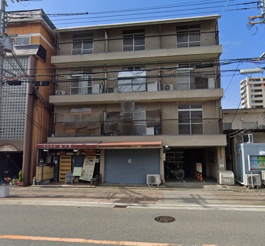 貸店舗・事務所 大阪市 平野区 平野西6丁目 広さ約8坪 イツキマンション 外観