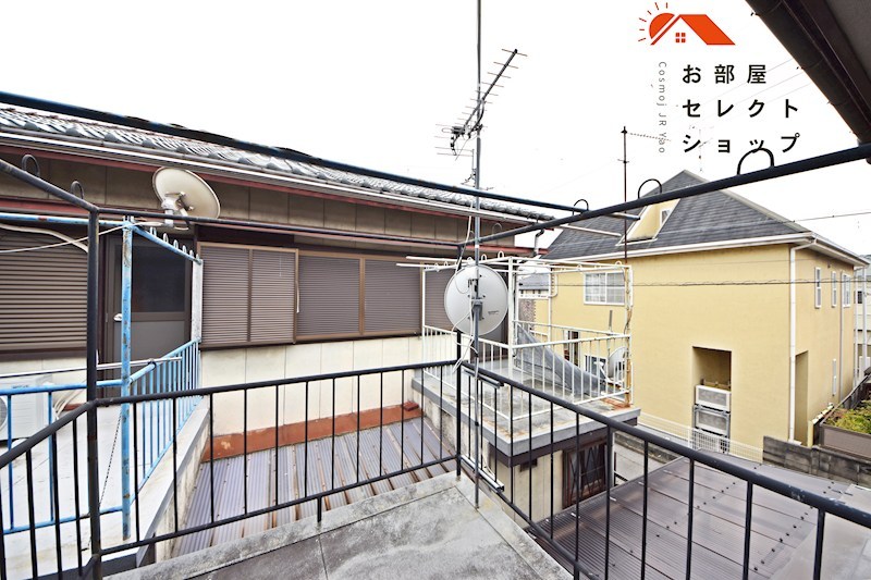 高安町北５丁目テラスハウス ベランダ