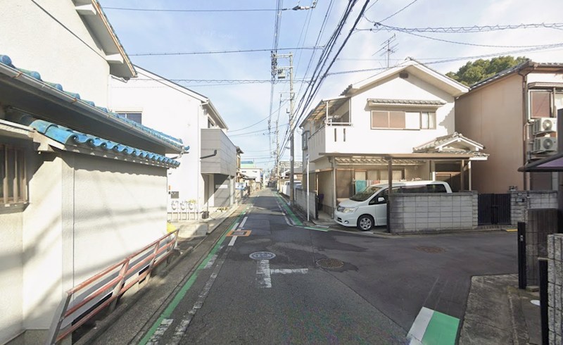 貸店舗・事務所　八尾市 老原５丁目　広さ延べ約１７坪　無料駐車場２台付　チェーロ老原SHYガレージハウス キッチン