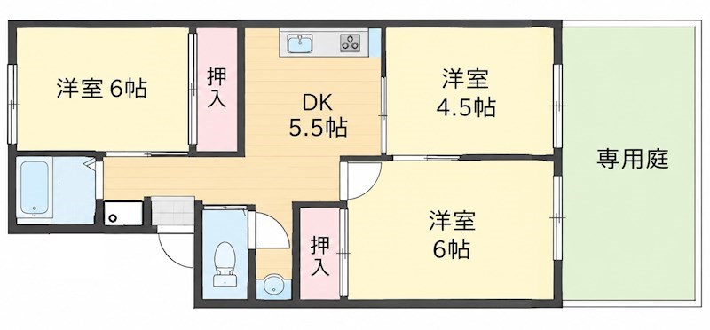 メゾンフランソワ 間取り