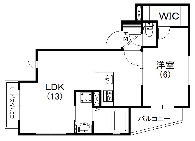 La Grande MaisonⅢ 間取り