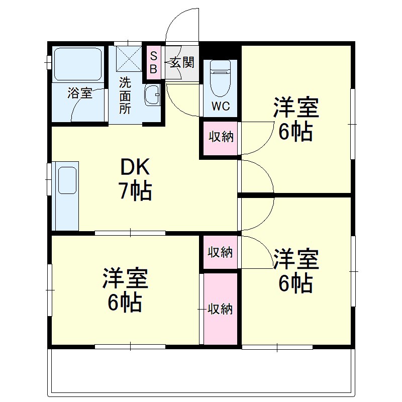 ライトマンション 間取り