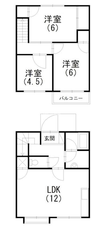アムゼ楊子Ⅲ 間取り