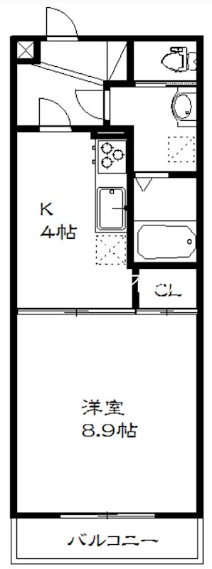 エクシード田町 間取り