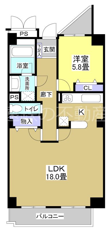 佐鳴湖パークタウンサウス（南館） 間取り