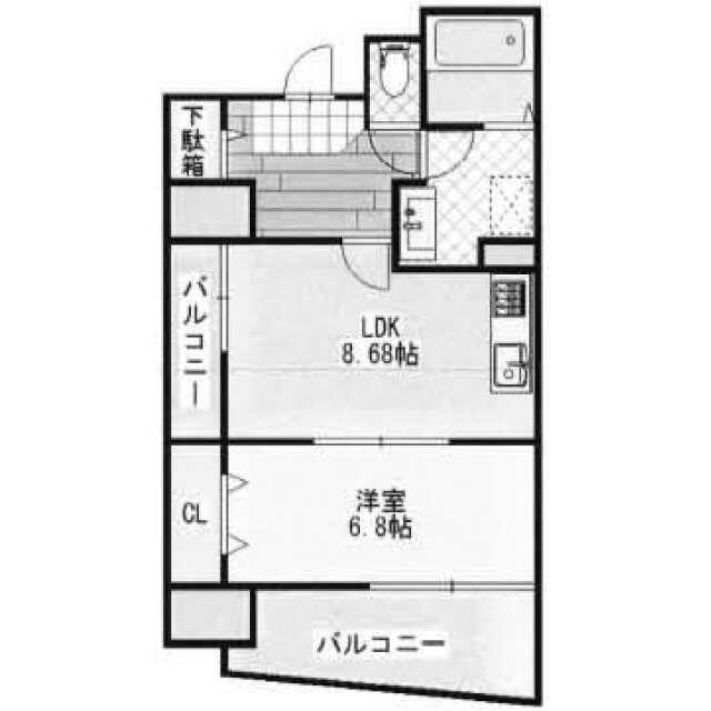 中央ハイツ海老塚 間取り