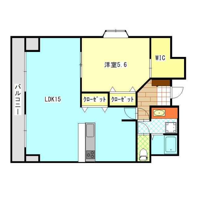 中央ハイツ元浜 間取り