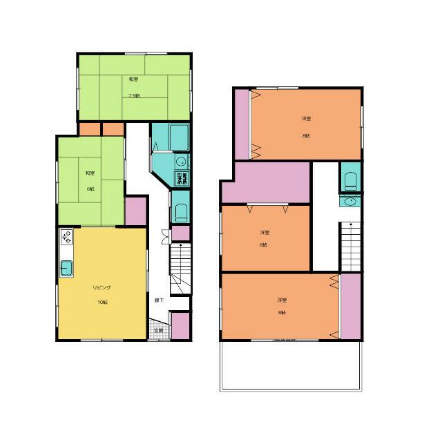 有玉南町戸建 間取り