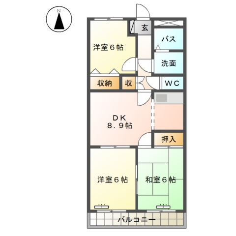 メルヴェーユ 間取り