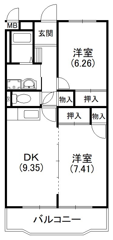 イーストライム 間取り