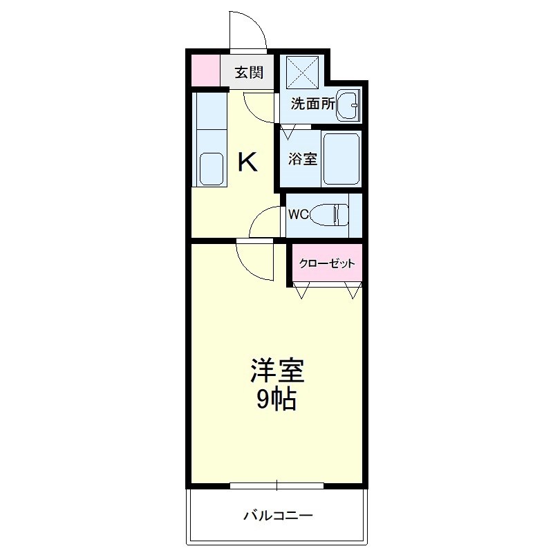 Cynthia山下（シンシアヤマシタ） 間取り