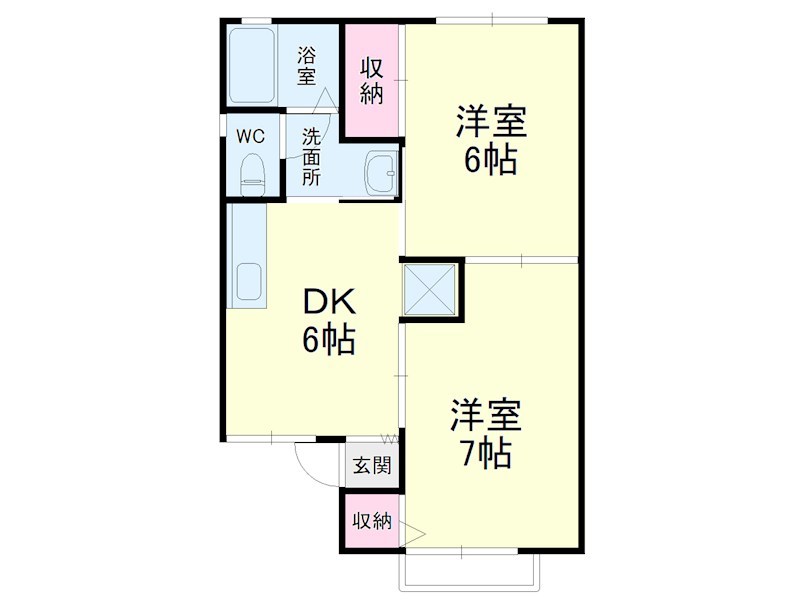 セジュール白菊 間取り