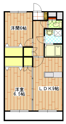 アビタシオン天王Ⅴ 間取り