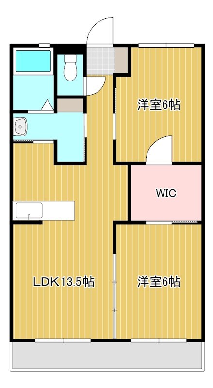 Grandir原島(グランディールバラジマ) 間取り