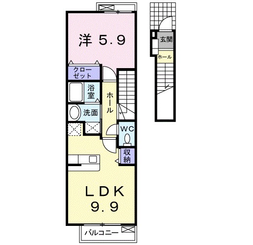 グランツみしま 間取り
