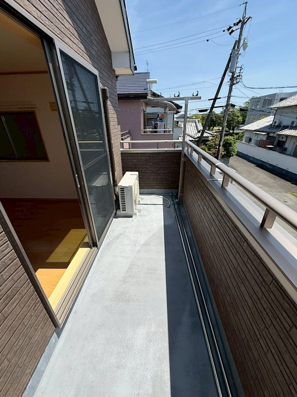 安新町戸建 ベランダ
