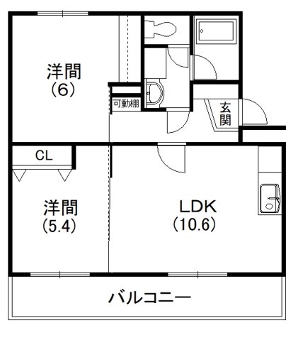 メディオ初生弐番館 間取り