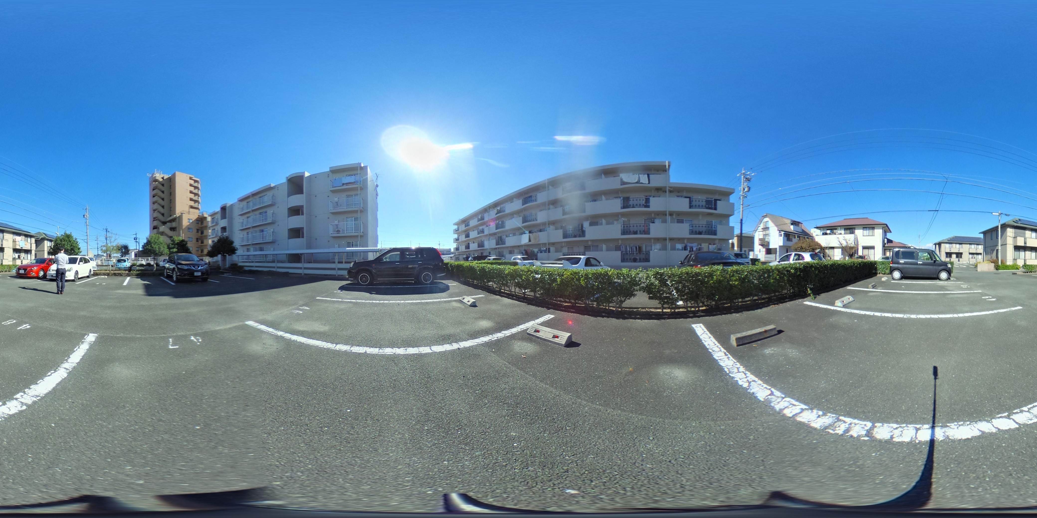 メディオ初生弐番館 駐車場