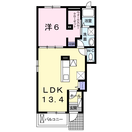 ラハナⅠ 間取り