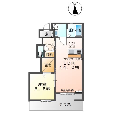 エルバージュ若林 間取り