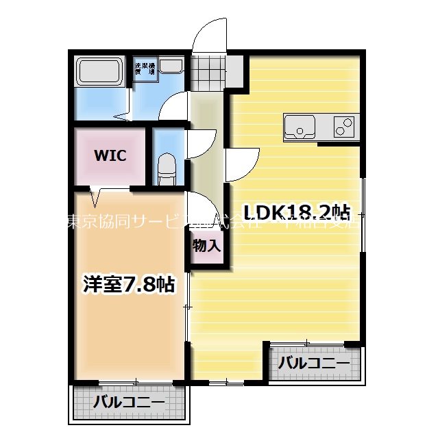 サニーハウスK 間取り