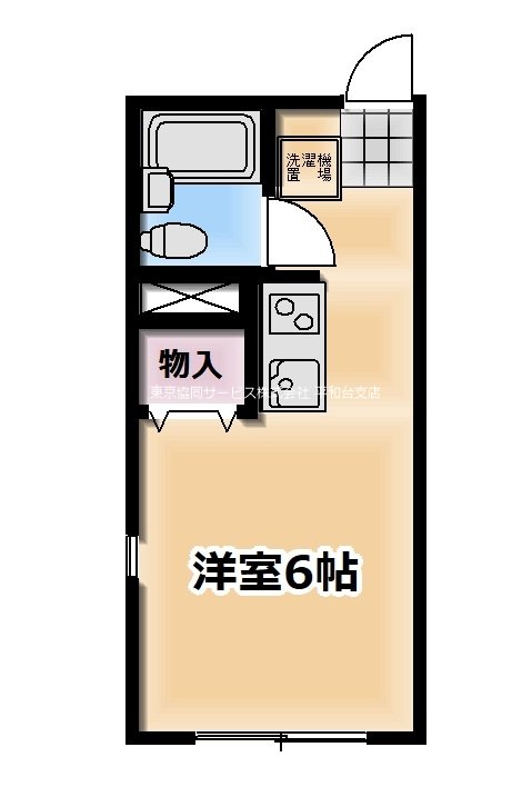 ジュネスハイムＡ 間取り