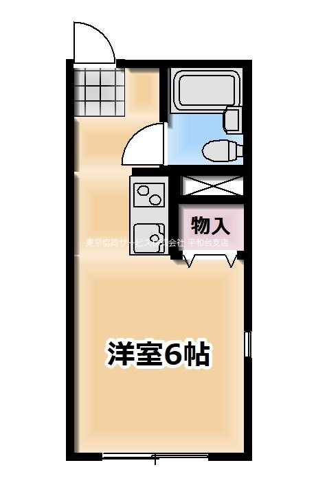 ジュネスハイムB 間取り