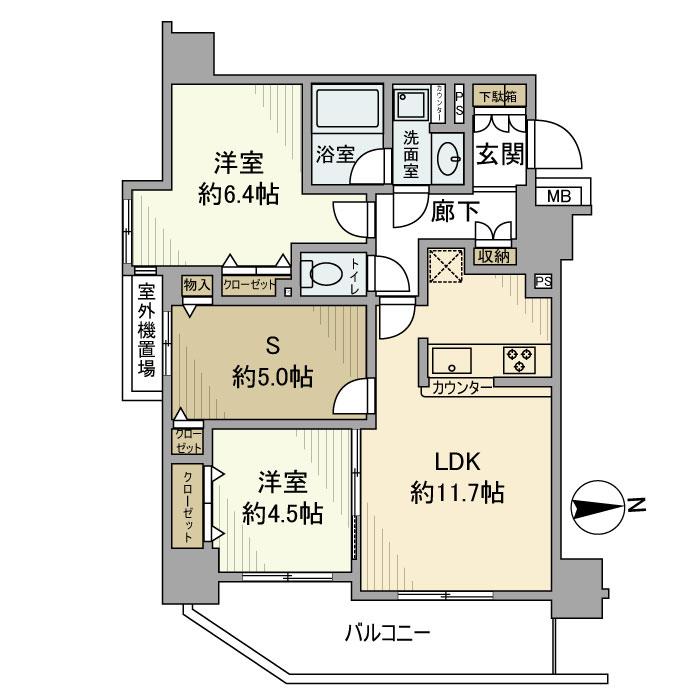 パレステージ板橋 間取り