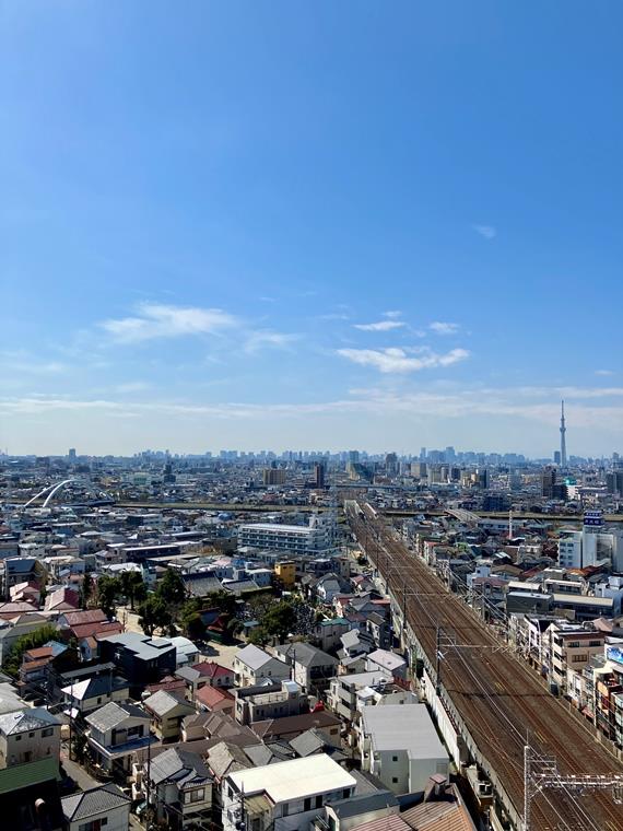プラウドタワー小岩フロント 眺望
