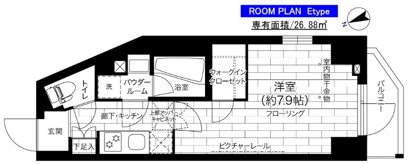 東京都葛飾区亀有３丁目1-13 間取り