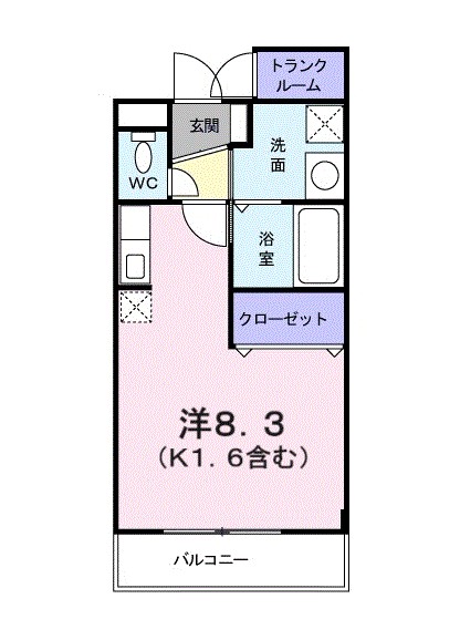 ローズスクエア 間取り