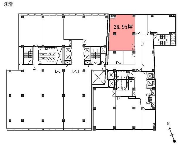 虎ノ門実業会館（本館） 間取り