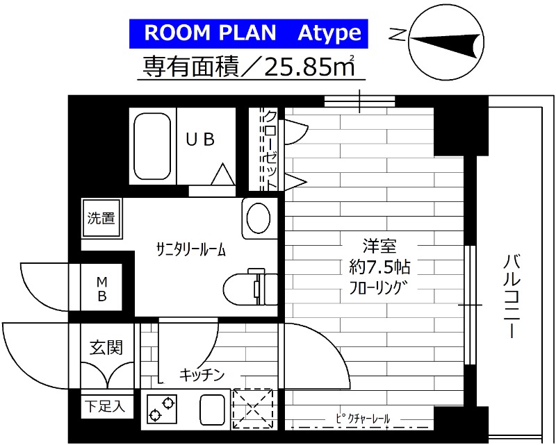 ステージファースト西巣鴨 間取り