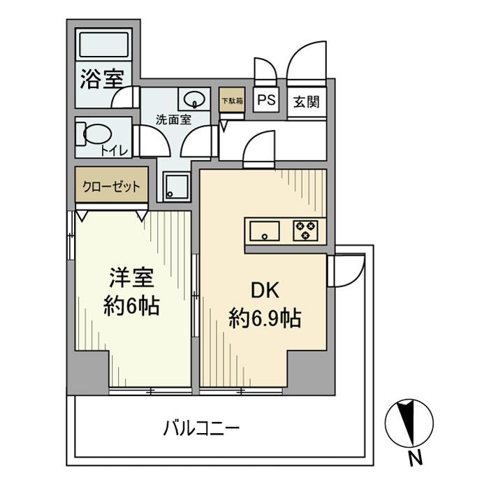 ライオンズマンション西荻窪第２ 間取り