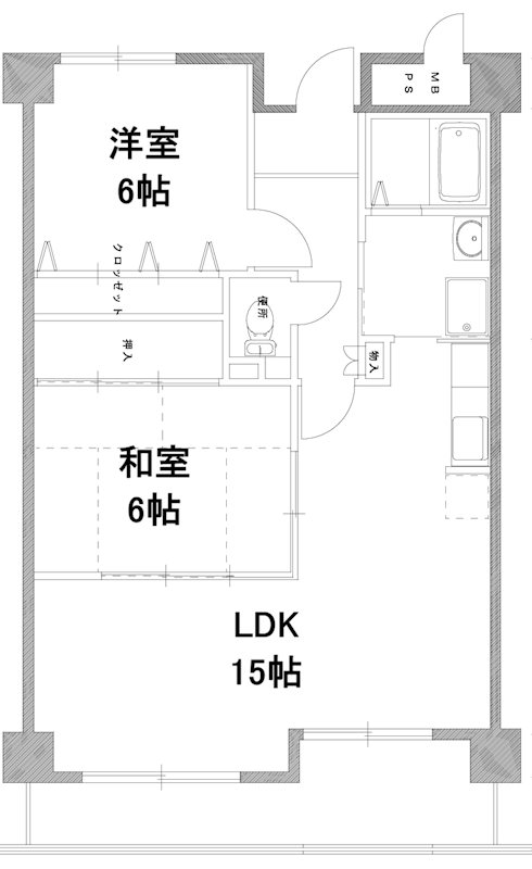 エスペランサー弥生 間取り