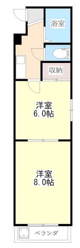 ベルメゾンアルヴェ 間取り
