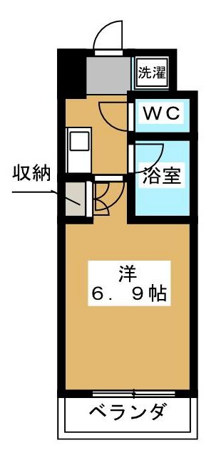 サンシティ四条西洞院 間取り