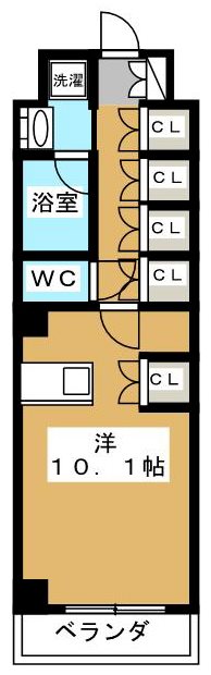 ベラジオ五条堀川 間取り